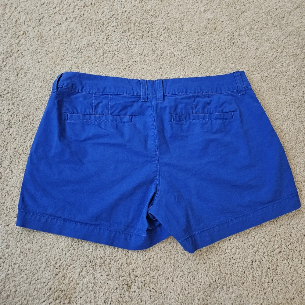 Old Navy Bright Blue Women's Bermudas Shorts Size 8 Eight